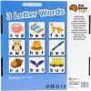 Fat Brain Toys Learning Steps – Letters & Spelling 3 Letter Words – 3 Letter Words Early Learning Toys for Ages 3 to 6