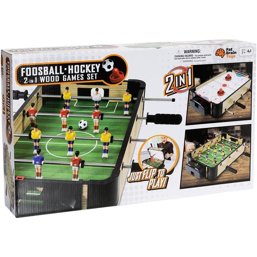 imageFat Brain Toys 2in1 Games Table Active Play for Ages 3 to 8