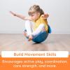 Fat Brain Toys bilibo by MOLUK – Ice Blue – Open-Ended Active Play for Ages 2+