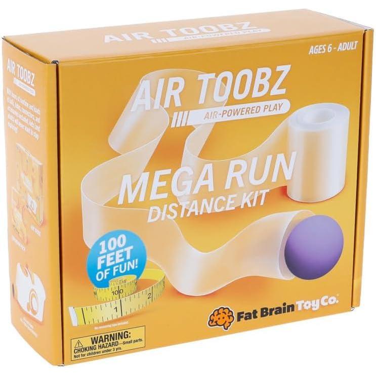 imageFat Brain Toys Air Toobz Mega Run Distance Kit DIY Accessory for Expanding BuildandPlay Possibilities for Kids Tweens Teens Ages 6 and Up