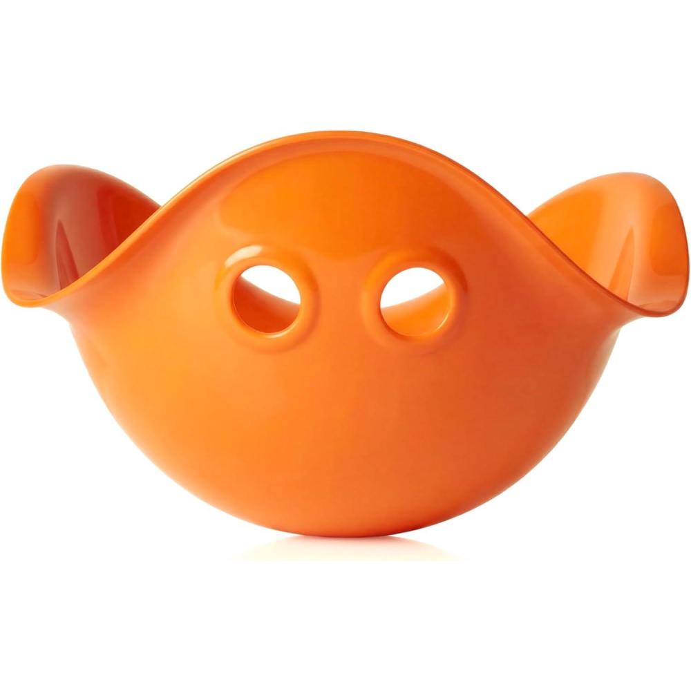 imageFat Brain Toys bilibo Midi by MOLUK Orange OpenEnded Creative Play Toy for Toddlers and Kids Ages 2 and Up
