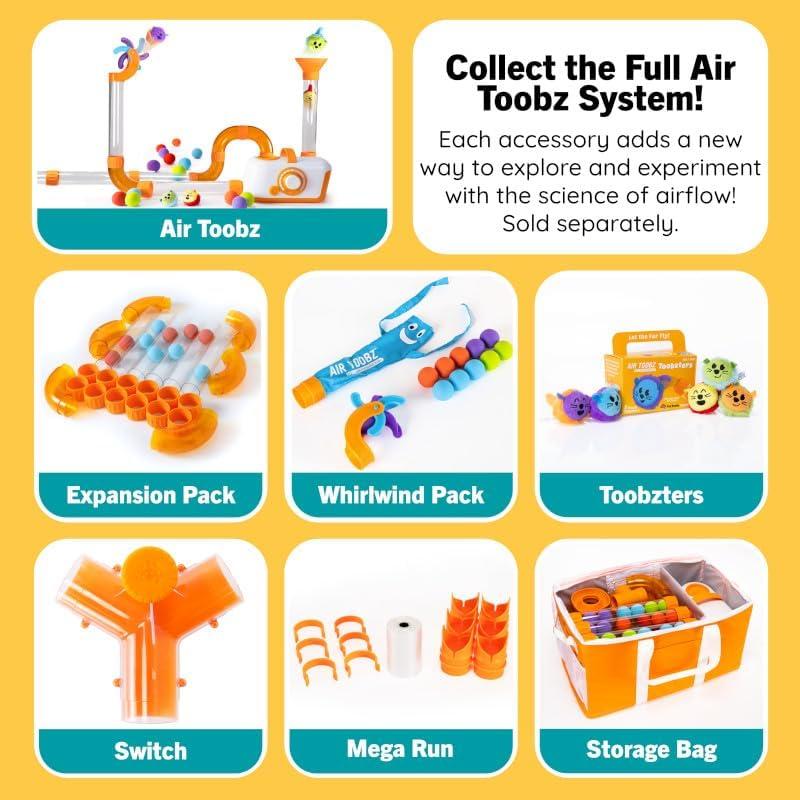 imageAir Toobz Switch Directional Accessory for Original Fat Brain AirPowered Building Toy for Kids Ages 3 and Up