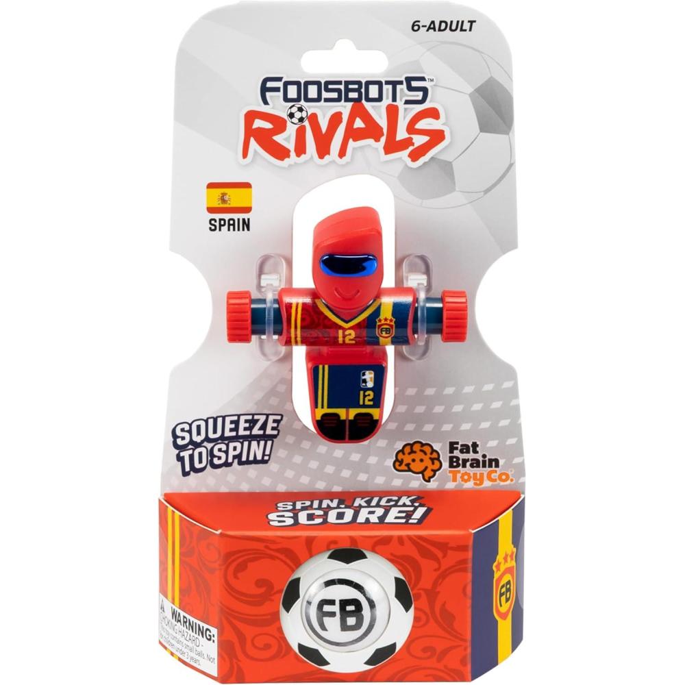 imageFoosbots Rivals Single Player Spain Games for Kids Toys New Active Play Tabletop Trickshot Game for Ages 6 and Up