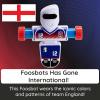 Foosbots Rivals, Single Player England, Games for Kids Toys, New Active Play Tabletop Trickshot Game for Ages 6 and Up