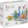 Fat Brain Toys Hey Clay Dinosaurs, Air Dry Clay Kit with Interactive App for Kids & Tweens, Modeling Clay and Crafts Set