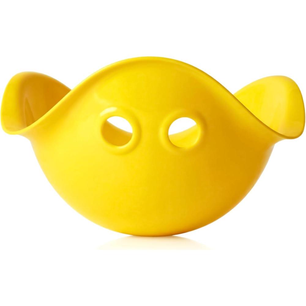 imageFat Brain Toys bilibo Midi by MOLUK Red OpenEnded Creative Play Toy for Toddlers and Kids Ages 2 and UpYellow