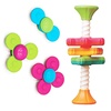 Fat Brain Toys MiniSpinny & Whirly Squigz Baby Sensory Toys, Baby, Toddler
